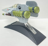 Star Wars Titanium Series A-Wing Starfighter (Green) With Stand | Hasbro | MFG 2005