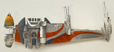 Star Wars Titanium Series B-Wing (Orange) With Stand | Hasbro | MFG 2006