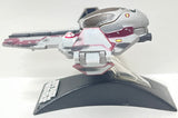 Star Wars Titanium Series Obi-Wan's Jedi Starfighter (Red) With Stand | Hasbro | MFG 2006