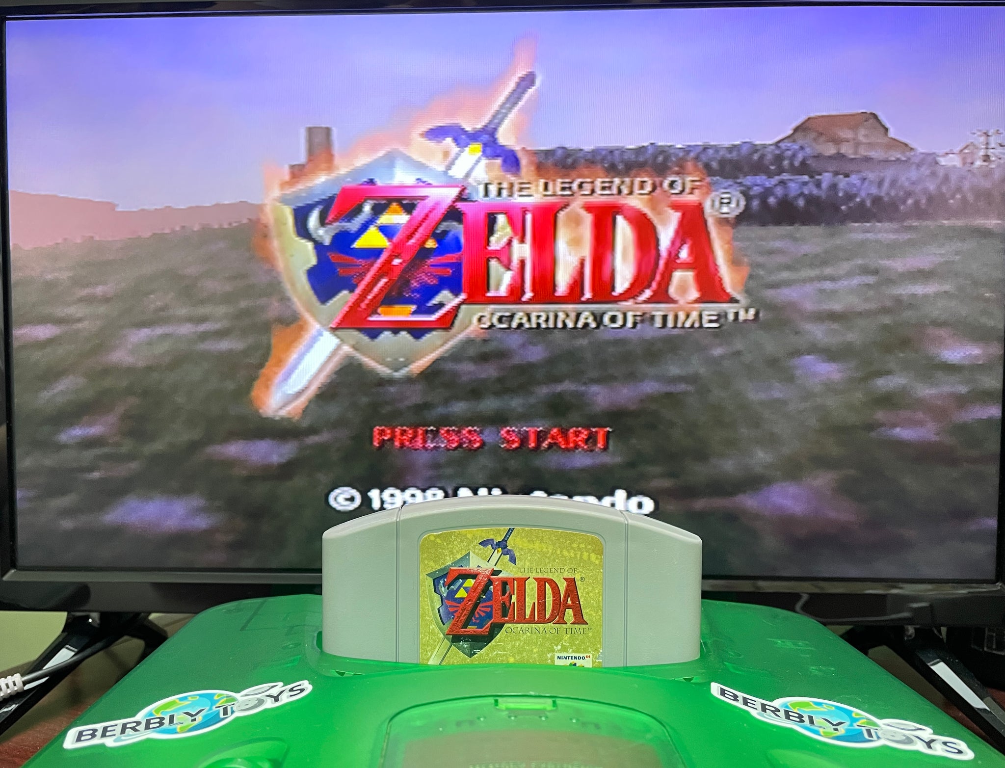 The Legend of Zelda Ocarina of Time Nintendo 64 - RetroGameAge