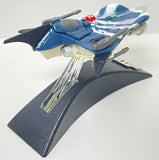 Star Wars Titanium Series Anakin Skywalker's Azure Angel Starfighter With Stand | Hasbro | MFG C. 2006