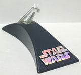 Star Wars Titanium Series Anakin Skywalker's Azure Angel Starfighter With Stand | Hasbro | MFG C. 2006