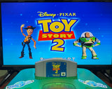 Toy Story 2 Buzz Lightyear to the Rescue Nintendo 64 N64 Game 1999 Tested & Cleaned | Authentic