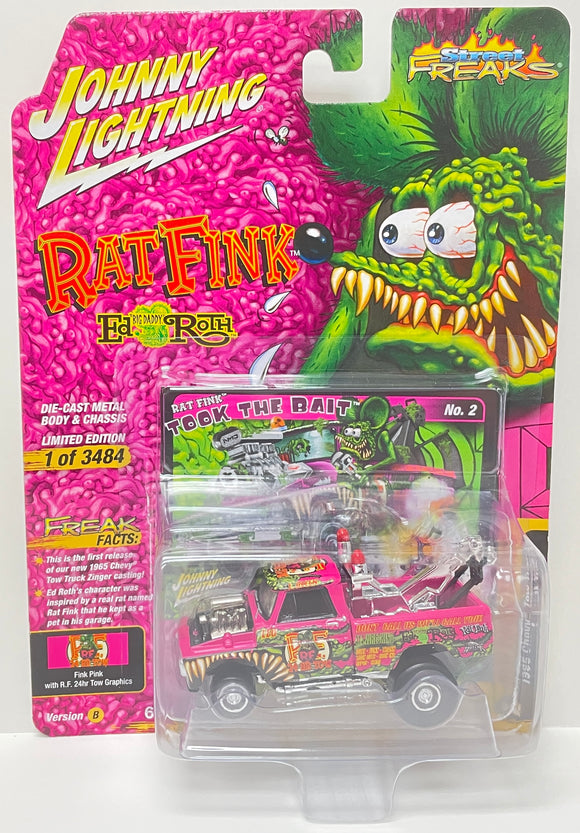 Johnny Lightning Street Freaks Limited Edition Pink Rat Fink 
