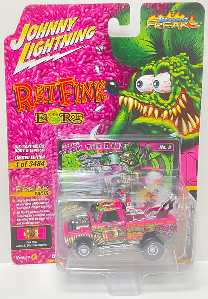 【RAT FINK】LLIC/SPECIAL EDITION Johnny Lightning Street Freaks Limited Edition Pink Rat Fink 