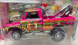 Johnny Lightning Street Freaks Limited Edition Pink Rat Fink "The Fix is In" - Ed 'Big Daddy' Roth 1965 Chevy Tow Truck New Zinger Casting No. 2 Release 2 Version B