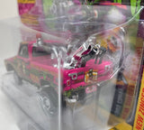 Johnny Lightning Street Freaks Limited Edition Pink Rat Fink "The Fix is In" - Ed 'Big Daddy' Roth 1965 Chevy Tow Truck New Zinger Casting No. 2 Release 2 Version B
