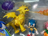 Sonic The Hedgehog 2.5" Amy & Super Trip New Friends Unite Jakks Pacific Diorama | Sonic Superstars - 35th Anniversary