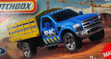 Matchbox Ford F-350 Stake Bed Truck Power Grabs | #95/125 Diecast 1:64 Model