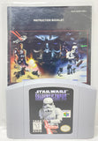 Star Wars: Shadows of the Empire Nintendo 64 N64 Original Game with Manual | 1996 Tested & Cleaned | Authentic