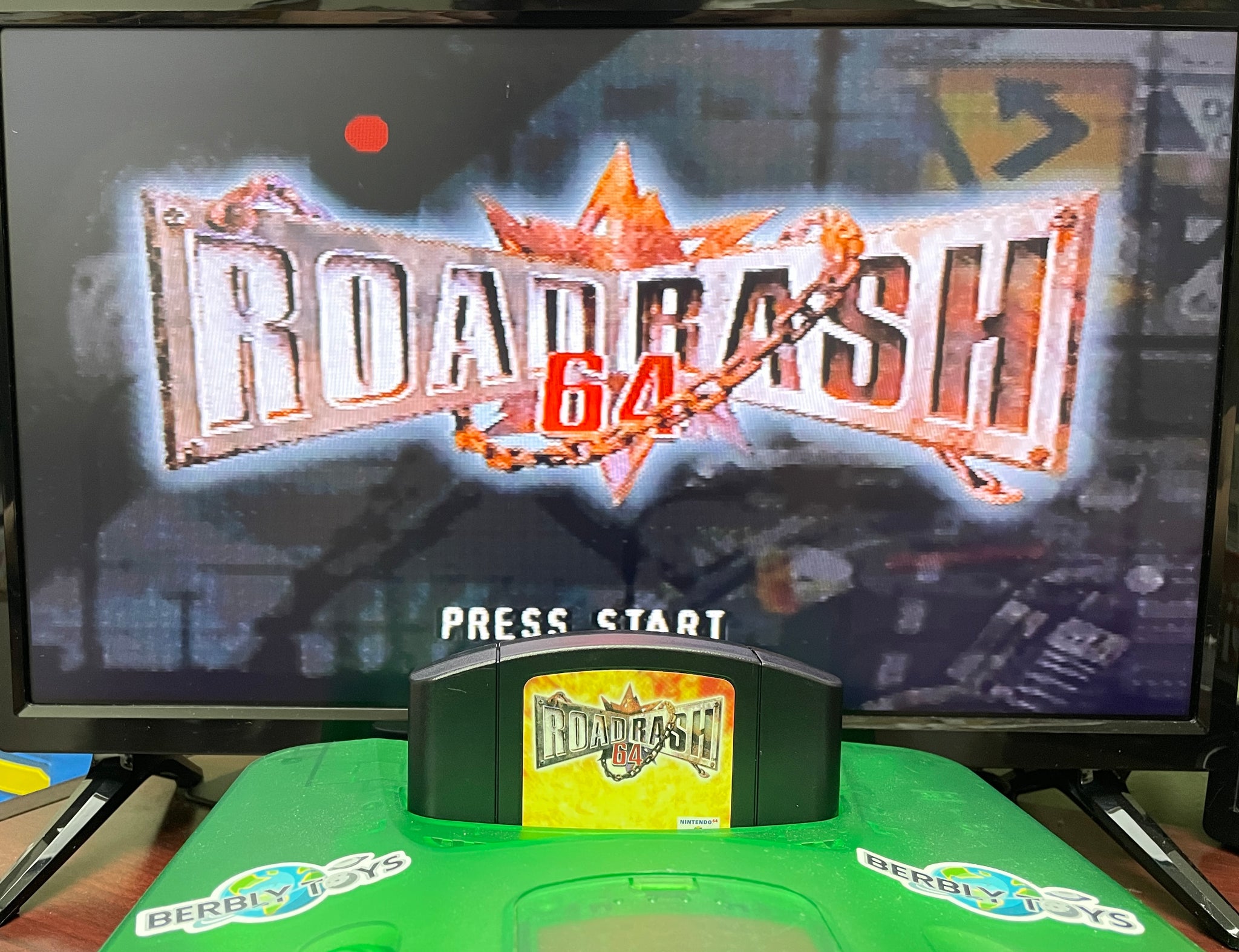 Road Rash 64 Nintendo 64 N64 Original Game | 1999 Tested & Cleaned