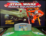 Star Wars Rogue Squadron Nintendo 64 N64 Original Game | 1998 Tested & Cleaned | Authentic