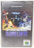Star Wars: Shadows of the Empire Nintendo 64 N64 Original Game with Manual | 1996 Tested & Cleaned | Authentic