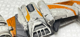 Star Wars Titanium Series B-Wing (Orange) With Stand | Hasbro | MFG 2006