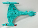 Micro Machines Star Trek Vor'cha Klingon Attack Cruiser W/ Stand Galoob | MFG 1993