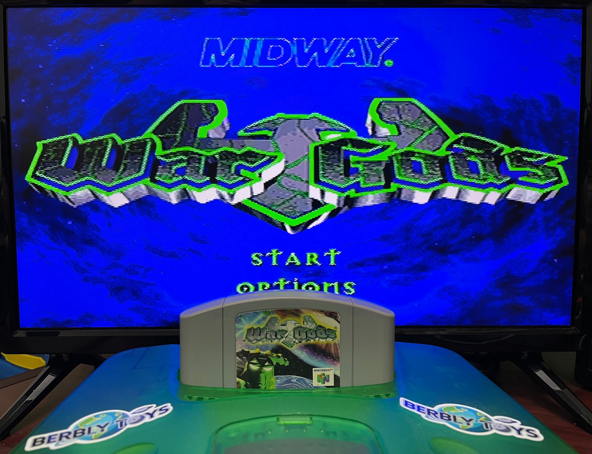 War Gods Nintendo 64 N64 Original Game with Manual | 1997