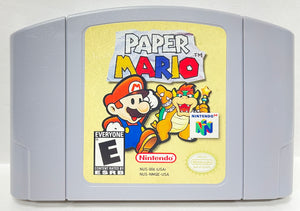 Paper Mario Nintendo 64 N64 Original Game | 2001 Tested & Cleaned Authentic