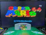 Super Mario 64 Nintendo 64 N64 Original Game with Manual | 1996 Tested & Cleaned | Authentic