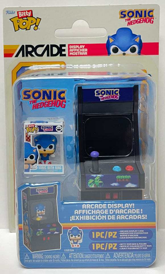 Sonic the Hedgehog Funko Bitty Pop! Arcade Display