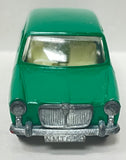 Lesney Matchbox 1966 Regular Wheels #64 MG 1100 | Plastic Driver and Dog