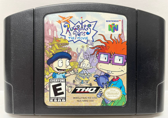 Rugrats in Paris The Movie Nintendo 64 N64 Original Game | 2000 Tested & Cleaned | Authentic