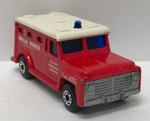 Lesney Matchbox Superfast #69 Wells Fargo Armored Security Truck