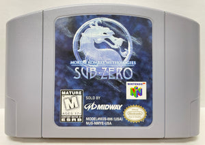 Mortal Kombat Mythologies Sub-Zero Nintendo 64 N64 Original Game | 1997 Tested & Cleaned | Authentic