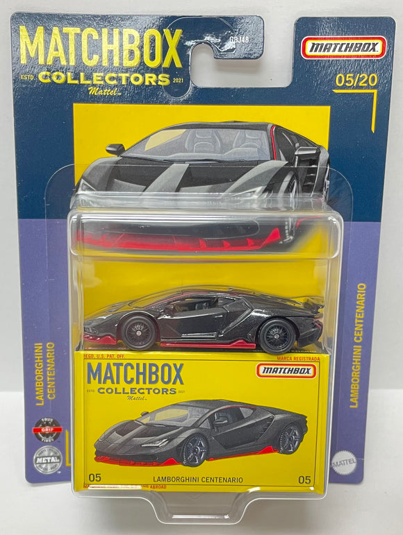 Matchbox Collector's Lamborghini Centenario 05/20 Mattel 2021