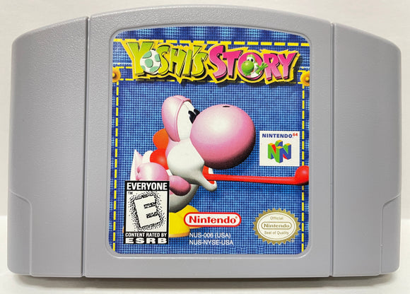 Yoshi's Story Nintendo 64 N64 Original Game | 1997 Tested & Cleaned | Authentic