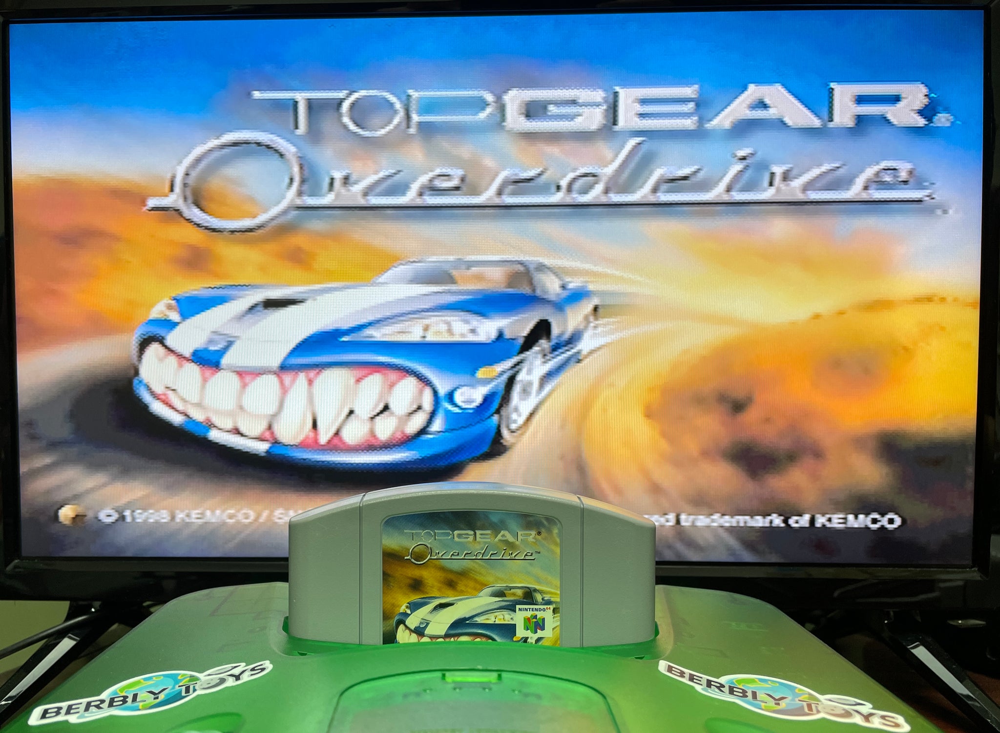 top gear overdrive nintendo 64 Top Gear Overdrive Nintendo 64 N64 Original Game