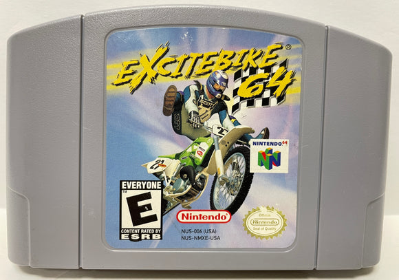 Excitebike 64 Nintendo 64 N64 Original Game | 2000 Tested & Cleaned | Authentic