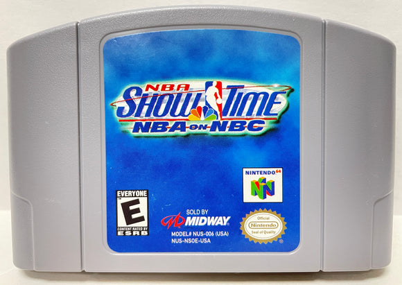 NBA Showtime Nintendo 64 N64 Original Game | 1999 Tested & Cleaned | Authentic