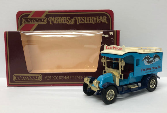 Matchbox Models of Yesteryear 1910 Renault Type AG Y-25