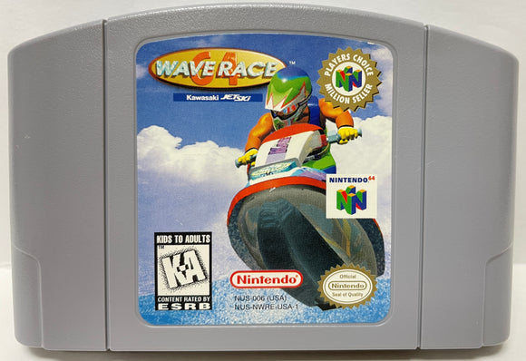 Wave Race 64 Nintendo 64 N64 Original Game 1996 Tested & Cleaned Player's Choice | Authentic
