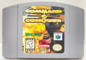 Command and Conquer Nintendo 64 N64 Original Game | 1999 Tested & Cleaned | Authentic