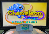 Chameleon Twist Nintendo 64 N64 Original Game | 1997 Tested & Cleaned
