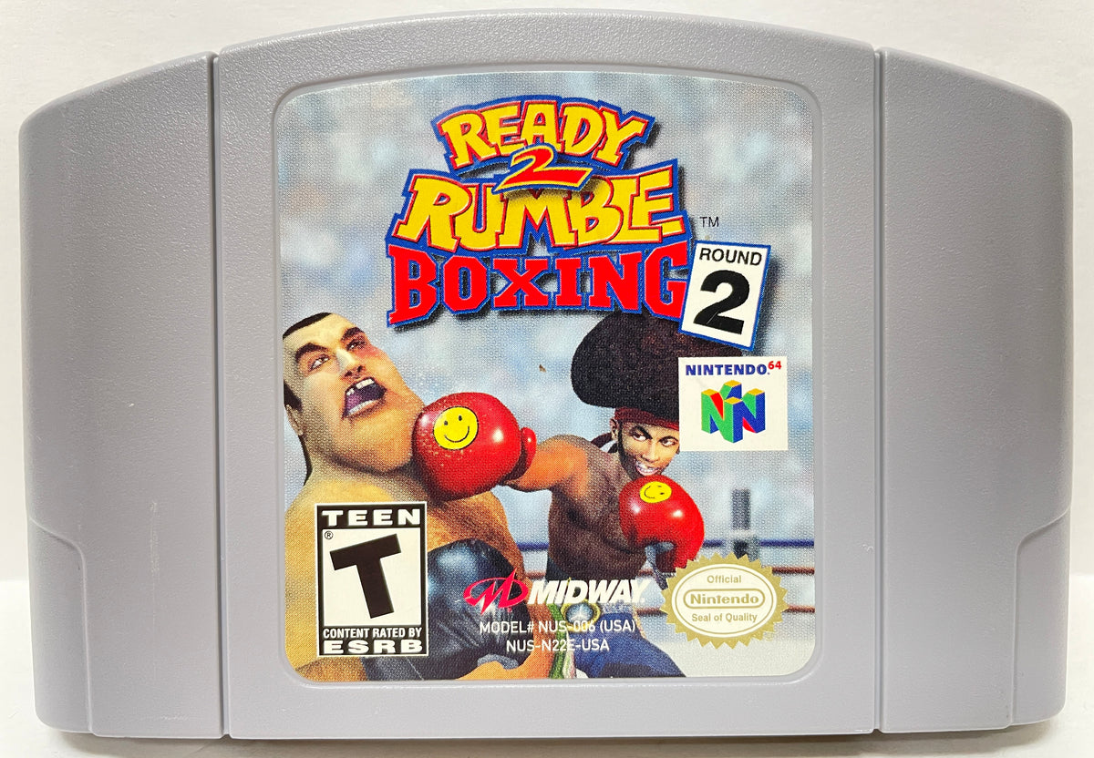 Ready 2 Rumble Boxing Round 2 Nintendo 64 N64 Original Game | 2000 Tes ...