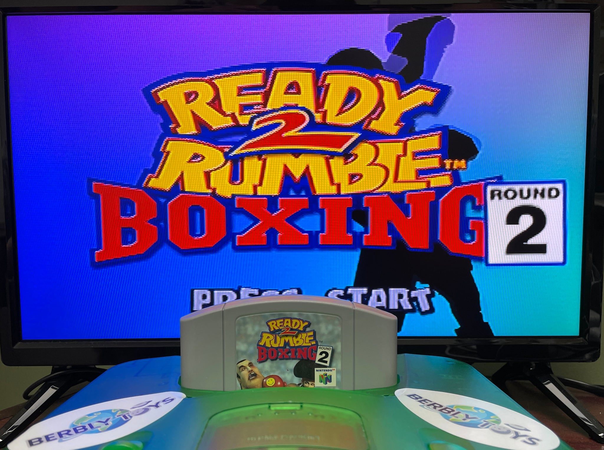最終値下げ Ready 2 Boxing【中古・N64北米版】 Rumble 家庭用ゲーム