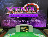 Xena Warrior Princess The Talisman of Fate Nintendo 64 N64 1999 Original Game | Authentic