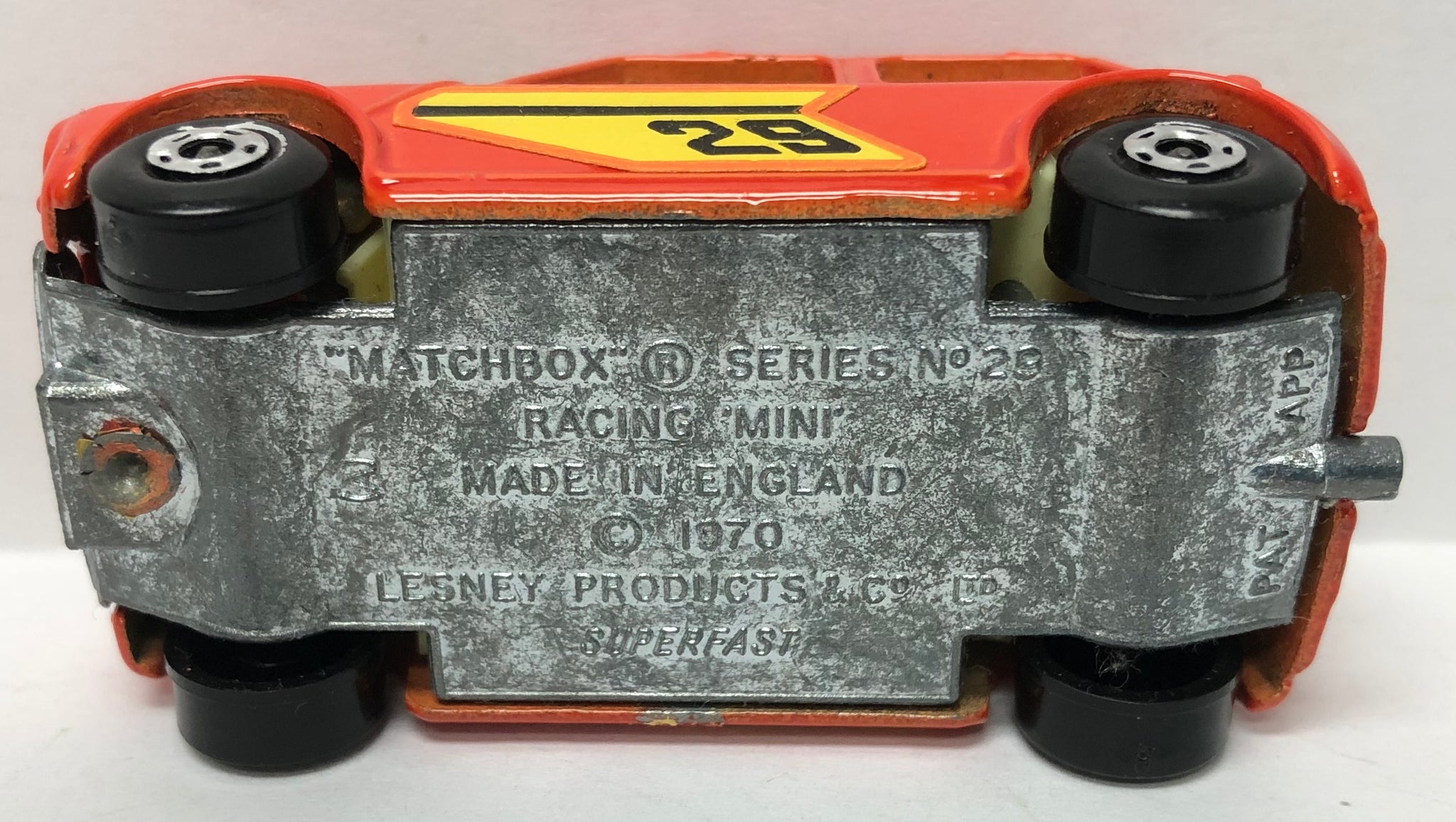 Lesney Matchbox Superfast #29 Racing Mini Cooper – Berbly Toys