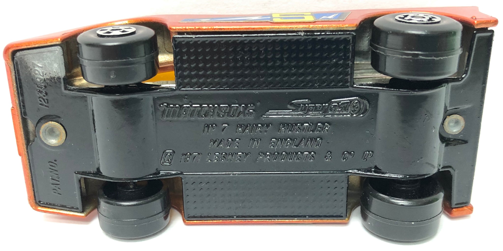 Lesney Matchbox Superfast #7 Hairy Hustler – Berbly Toys