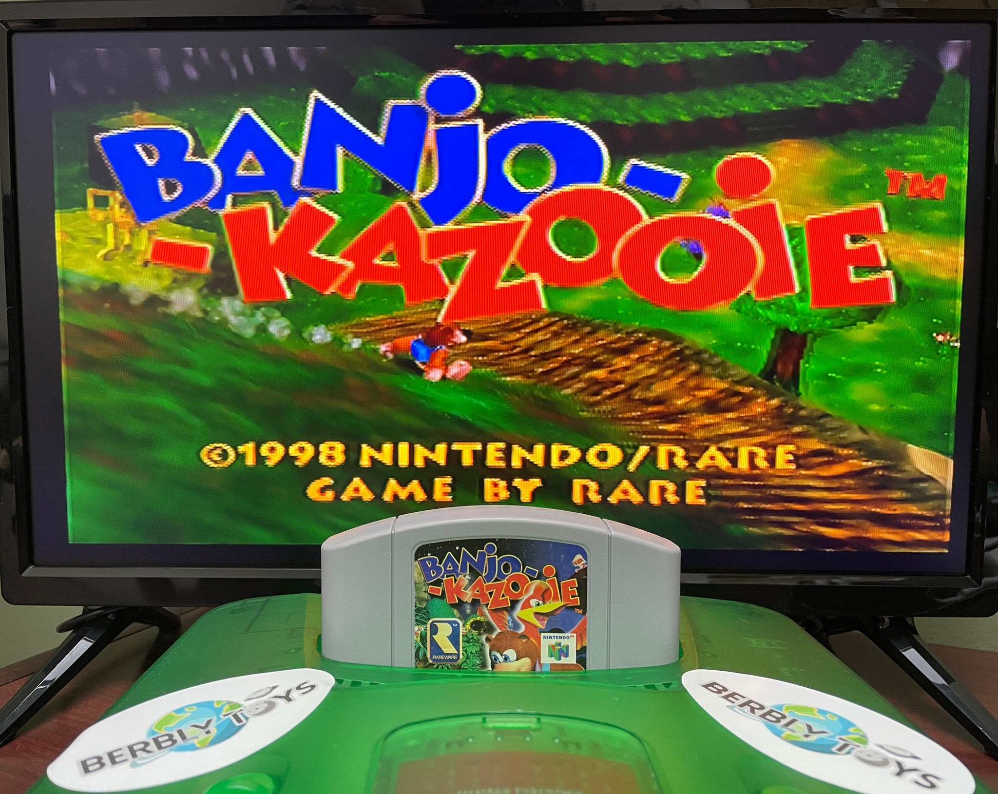 Banjo-Kazooie N64 (Nintendo 64, 1998) Authentic Tested &