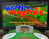 Banjo-Kazooie Nintendo 64 N64 Original Game with Booklet | 1998 Tested & Cleaned