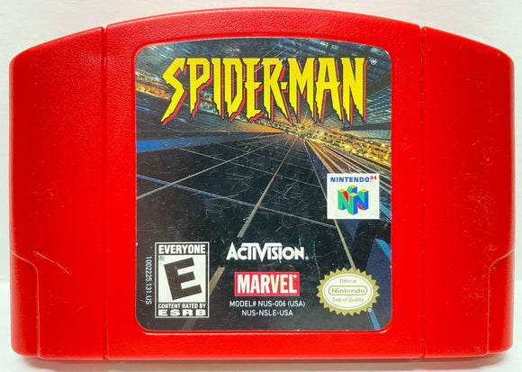 Spider-Man Nintendo 64 N64 Original Game | 2000 Tested & Cleaned | Authentic