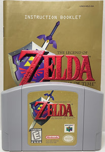 The Legend of Zelda: Ocarina of Time Nintendo 64 N64 Original Game