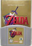 The Legend of Zelda Ocarina of Time With Booklet Nintendo 64 N64 Original Game | 1998 Tested & Cleaned | Authentic