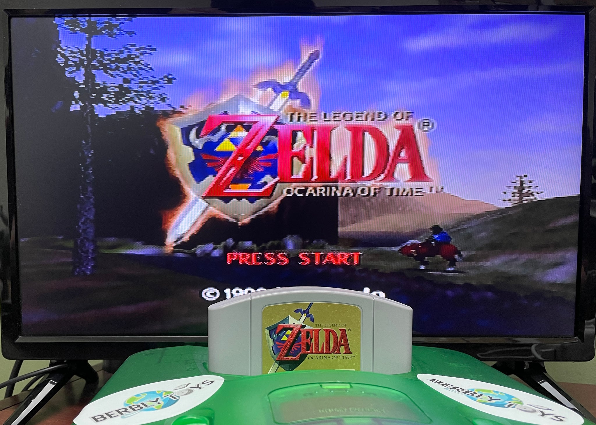 The Legend of Zelda Ocarina of Time NINTENDO 64 N64 Game Tested +  Authentic! OEM