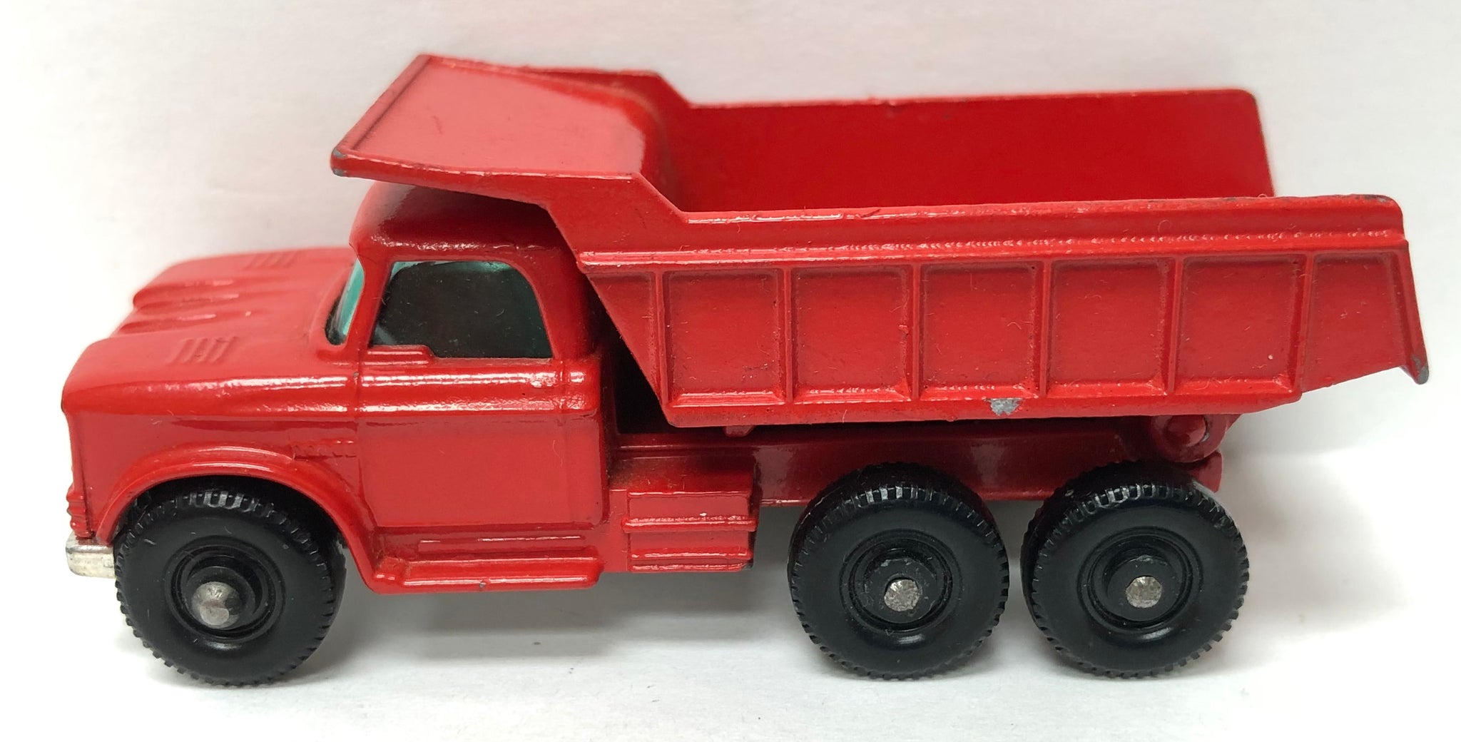 Matchbox Dodge dumper truck with original box – Iapello Arts