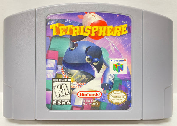 Tetrisphere Nintendo 64 N64 Original Game | 1997 Tested & Cleaned
