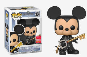 Kingdom Hearts Organization 13 Mickey Pop! Vinyl Figure | Summer Convention Exclusive